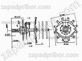 Переключатель поворотный галетный и щеточный ПГК-11П2Н-15А