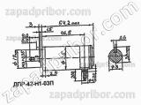 Электродвигатель коллекторный ДПР-42-Н1-03П 