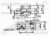 Соединитель низкочастотный прямоугольный РП10-22 вилка