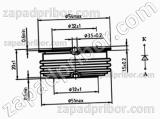 Диод быстровосстанавливающийся ДЧЛ133-320-11 