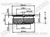 Диод быстровосстанавливающийся ДЧЛ133-320-20 