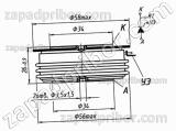 Тиристор быстродействующий ТБИ243-400-20