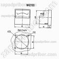 Щитовой прибор М42100 1.5кВ