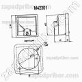 Щитовой прибор М42301 100мА 