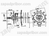 Переключатель поворотный галетный и щеточный ПГК-7П2Н-К8Ш