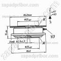 Тиристор быстродействующий ТБ133-320-24