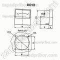 Щитовой прибор М42100 10мА 