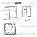 Щитовой прибор М4257 50мкА 