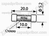 Вставка плавкая ВПБ6-10В 2А