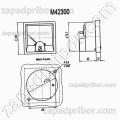 Щитовой прибор М42300 15мА
