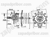 Переключатель поворотный галетный и щеточный ПГК-11П2Н-8 