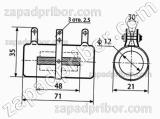 Резистор постоянный ПЭВР-30 300