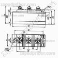 Модуль диодный МДДА-160-12