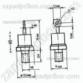 Диод низкочастотный Д222-32Х-14 
