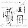 Диод низкочастотный Д212-25Х-16