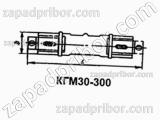 Лампа кварцевая КГМ-30-300 цоколь 1П10/20 