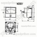 Щитовой прибор М2001 1.5В 
