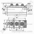 Модуль тиристорный М2Т-200-12 