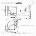 Щитовой прибор М42301 1мА 