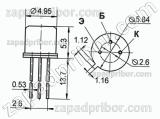 Транзистор биполярный 2Т3117А/ПК 