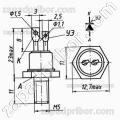 Тиристор симметричный ТС212-10-8