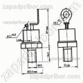 Тиристор низкочастотный Т242-80-16