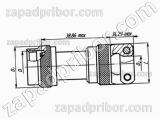 Заглушка КПЭ-13W04 (M85049/19-13W04) кожух