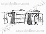 Заглушка КПЭ-17F03 (M85049/19-17N03) кожух