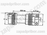 Заглушка КПЭ-19W05 (M85049/19-19W05) кожух 