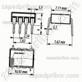 Микросхема DS1302SN 