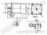 Электродвигатель асинхронный ДАТ21670