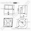 Щитовой прибор М381 4кА