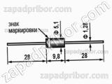 Стабилитрон 2С401БС2 