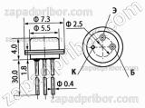 Транзистор биполярный 2Т312Б1 