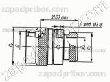 Заглушка КТТ-13W (M85049/69-13WD) кожух