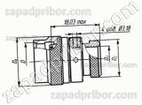 Заглушка КТТ-15F (M85049/69-15ND) кожух