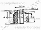 Заглушка КТТ-17W (M85049/69-17WD) кожух