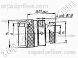 Заглушка КТТ-19W (M85049/69-19WD) кожух