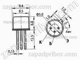 Транзистор биполярный 2Т504Г 