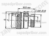 Заглушка КТТ-9F (M85049/69-9ND) кожух