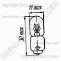 Лампа накаливания прочие А24-1 B9s/14