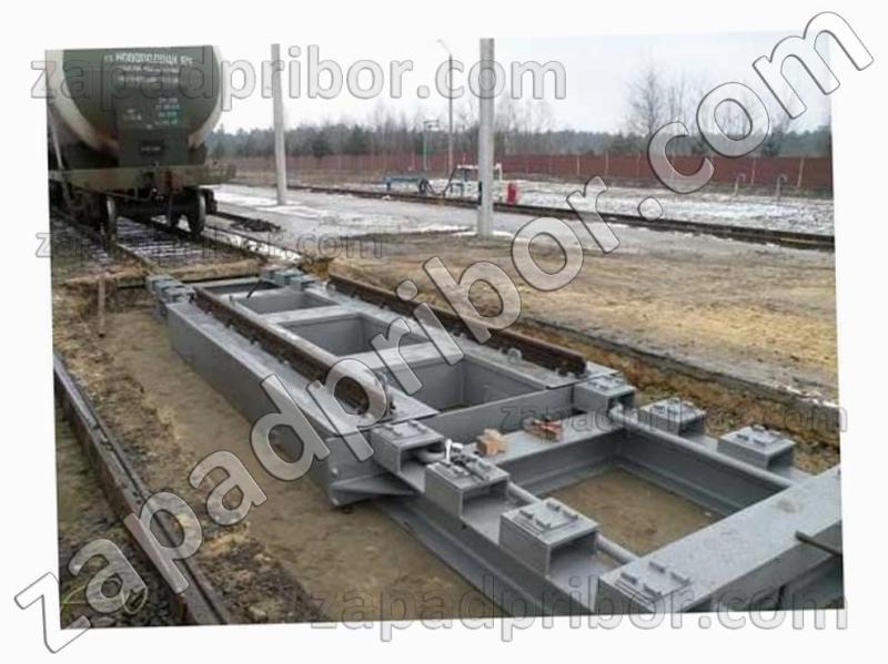 Вагонные весы бесфундаментные ТВВ-150-50-13,5, фотография 1.