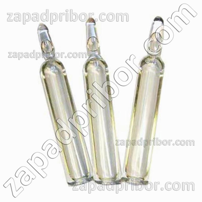 Образец состава раствора ионов меди 1 мг/см3 для полярографии, фотография 1.