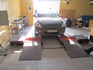 Підключення низькопрофільного стенда СТМ-3500МН