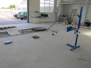 Installation of STM-15000U.01 and other equipment